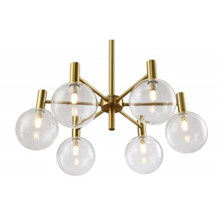 Люстра Crystal Lux ANDRES SP6 BRONZE/TRANSPARENTE-foto4