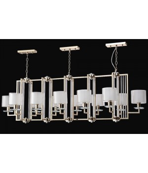 Люстры Crystal Lux NICOLAS SP12 L1600 GOLD/WHITE-foto3