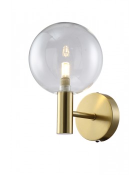 Бра Crystal Lux ANDRES AP1 BRONZE/TRANSPARENTE-foto2