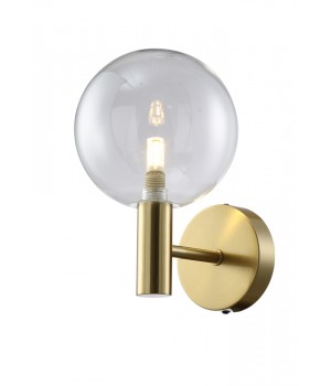 Бра Crystal Lux ANDRES AP1 BRONZE/TRANSPARENTE-foto2