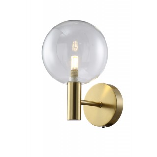 Бра Crystal Lux ANDRES AP1 BRONZE/TRANSPARENTE-foto2