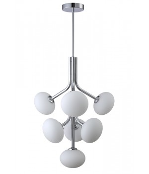 Люстра Crystal Lux ALICIA SP7 CHROME/WHITE
