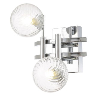 Бра Crystal Lux LUXURY AP2 CHROME-foto3