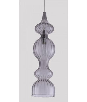 Светильник подвесной Crystal Lux IRIS SP1 A SMOKE-foto3