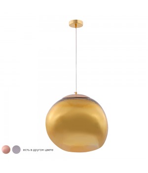 Светильник подвесной Crystal Lux MALAGA SP1 D360 GOLD-foto2