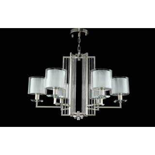 Люстра Crystal Lux NICOLAS SP-PL6 NICKEL/WHITE-foto3