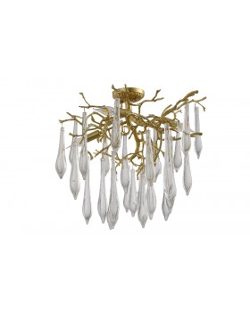 Люстра Crystal Lux REINA PL5 D600 GOLD PEARL