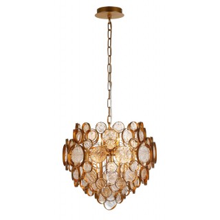 Светильник подвесной Crystal Lux DESEO SP6 D460 GOLD-foto2