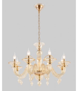 Люстра Crystal Lux CAETANO SP-PL8 AMBER-foto2