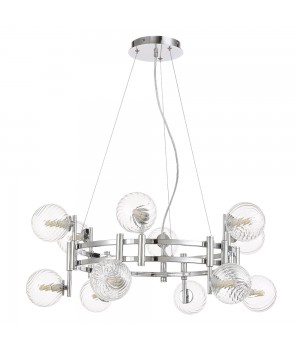 Люстра Crystal Lux LUXURY SP12 CHROME-foto2