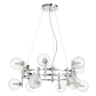 Люстра Crystal Lux LUXURY SP12 CHROME-foto2