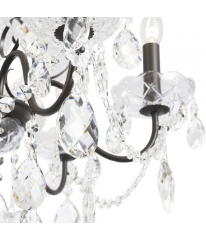 Люстра Crystal Lux ODELIS SP6 BROWN-foto4