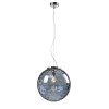 Светильник подвесной Crystal Lux MAYO SP1 D300 CHROME/BLUE