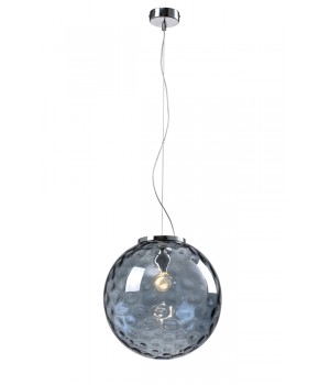Светильник подвесной Crystal Lux MAYO SP1 D300 CHROME/BLUE-foto2