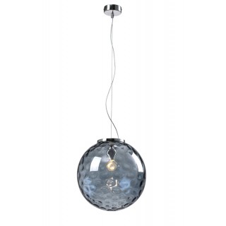 Светильник подвесной Crystal Lux MAYO SP1 D300 CHROME/BLUE-foto2