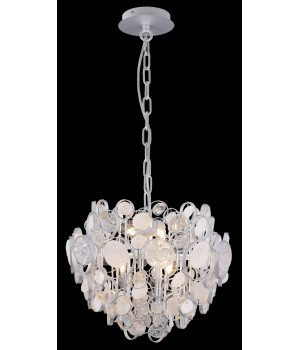 Светильник подвесной Crystal Lux DESEO SP6 D460 SILVER-foto2