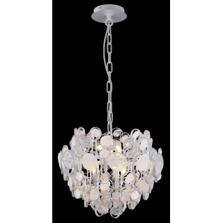 Светильник подвесной Crystal Lux DESEO SP6 D460 SILVER-foto2