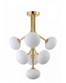 Люстра Crystal Lux ALICIA SP7 GOLD/WHITE-foto2