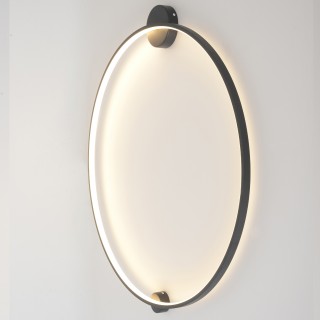 Бра Crystal Lux REAL AP35W LED BLACK-foto4