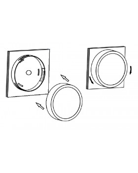 Светильник потолочный Crystal Lux CLT 523C170 WH-foto2