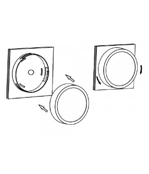 Светильник потолочный Crystal Lux CLT 523C170 WH-foto2