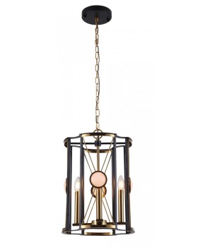 Светильник подвесной Crystal Lux TANDEM SP4 D410 GOLD-foto2