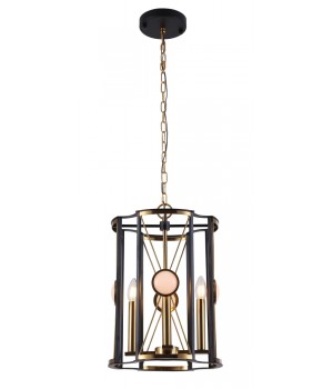 Светильник подвесной Crystal Lux TANDEM SP4 D410 GOLD-foto2