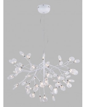 Светильник подвесной Crystal Lux EVITA SP63 WHITE/TRANSPARENT-foto2