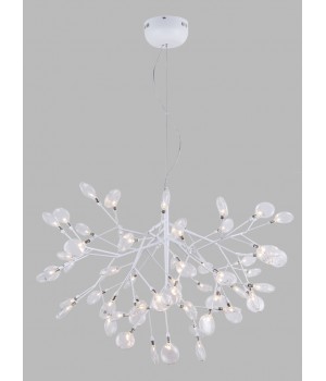 Светильник подвесной Crystal Lux EVITA SP63 WHITE/TRANSPARENT-foto2