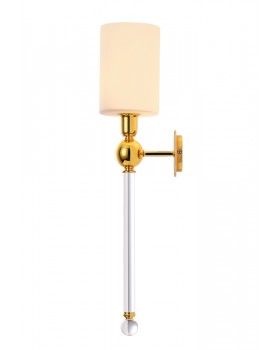 Бра Crystal Lux MIRABELLA AP1 GOLD/WHITE-foto6