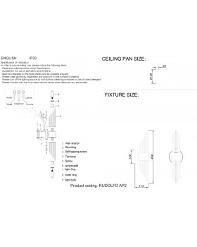 Бра Crystal Lux RUDOLFO AP2 NICKEL-foto4