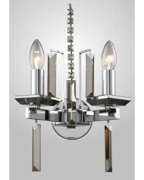 Бра Crystal Lux MARRON AP2 CHROME-foto2
