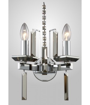 Бра Crystal Lux MARRON AP2 CHROME-foto2