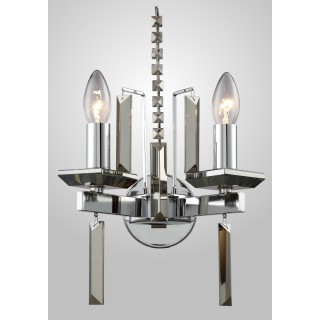Бра Crystal Lux MARRON AP2 CHROME-foto2