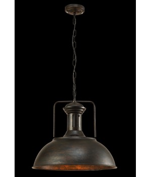 Светильник подвесной Crystal Lux TOLEDO SP1 V2 BROWN-foto2