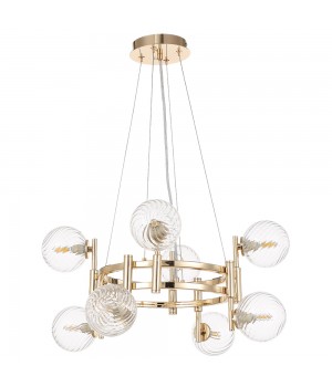 Люстра Crystal Lux LUXURY SP8 GOLD-foto2