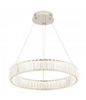 Люстра Crystal Lux MUSIKA SP50W LED CHROME-foto2