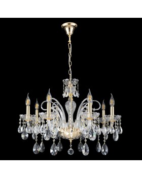 Люстра Crystal Lux MONICA SP8 GOLD