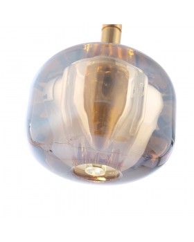 Светильник подвесной Crystal Lux BOX SP1 GOLD/AMBER-foto5