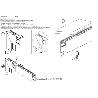 Внутренний соединитель для магнитного накладного шинопровода угловой Crystal Lux CLT 0.213 02 WH-foto2