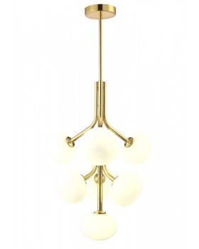 Люстра Crystal Lux ALICIA SP7 GOLD/WHITE-foto3