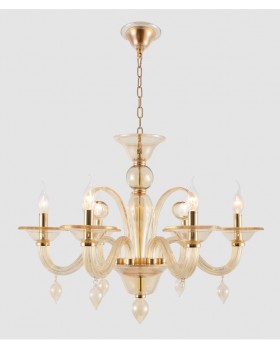 Люстра Crystal Lux CAETANO SP-PL6 AMBER-foto2