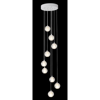 Светильник подвесной Crystal Lux GASPAR SP9 D300 WHITE-foto2