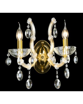 Бра Crystal Lux HOLLYWOOD AP2 GOLD-foto2