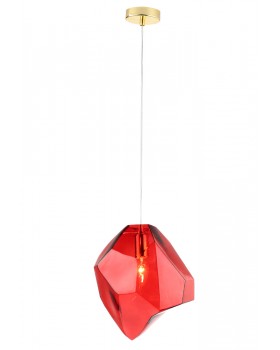 Светильник подвесной Crystal Lux NUESTRO SP1 GOLD/RED