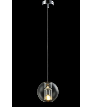 Светильник подвесной Crystal Lux BELEZA SP1 B CHROME-foto2