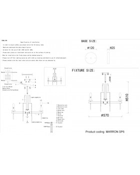 Люстра Crystal Lux MARRON SP6 BRASS-foto5