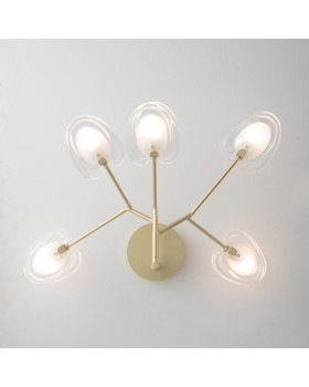 Бра Crystal Lux SOLE AP5 GOLD Бра Crystal Lux SOLE AP5 GOLD