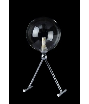 Настольная лампа Crystal Lux FABRICIO LG1 CHROME/TRANSPARENTE-foto3