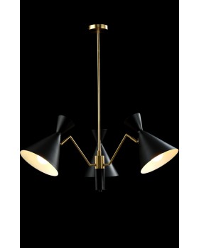 Люстра Crystal Lux JOVEN SP3 GOLD/BLACK-foto2